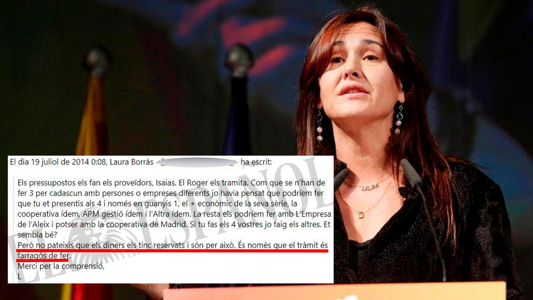 Laura Borràs, portavoz de Junts per Catalunya en el Congreso./