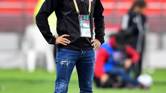 Xavi Hernández en el Mundialito de Clubes