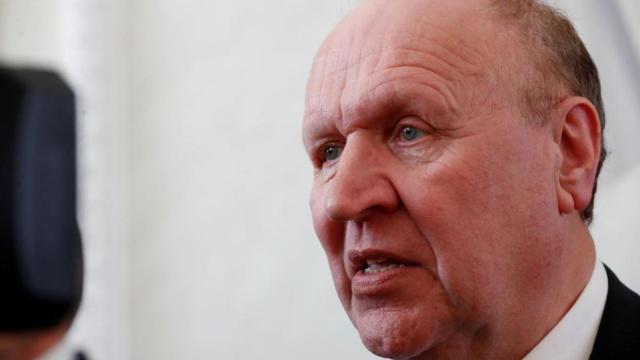 Mart Helme, ministro del Interior de Estonia.