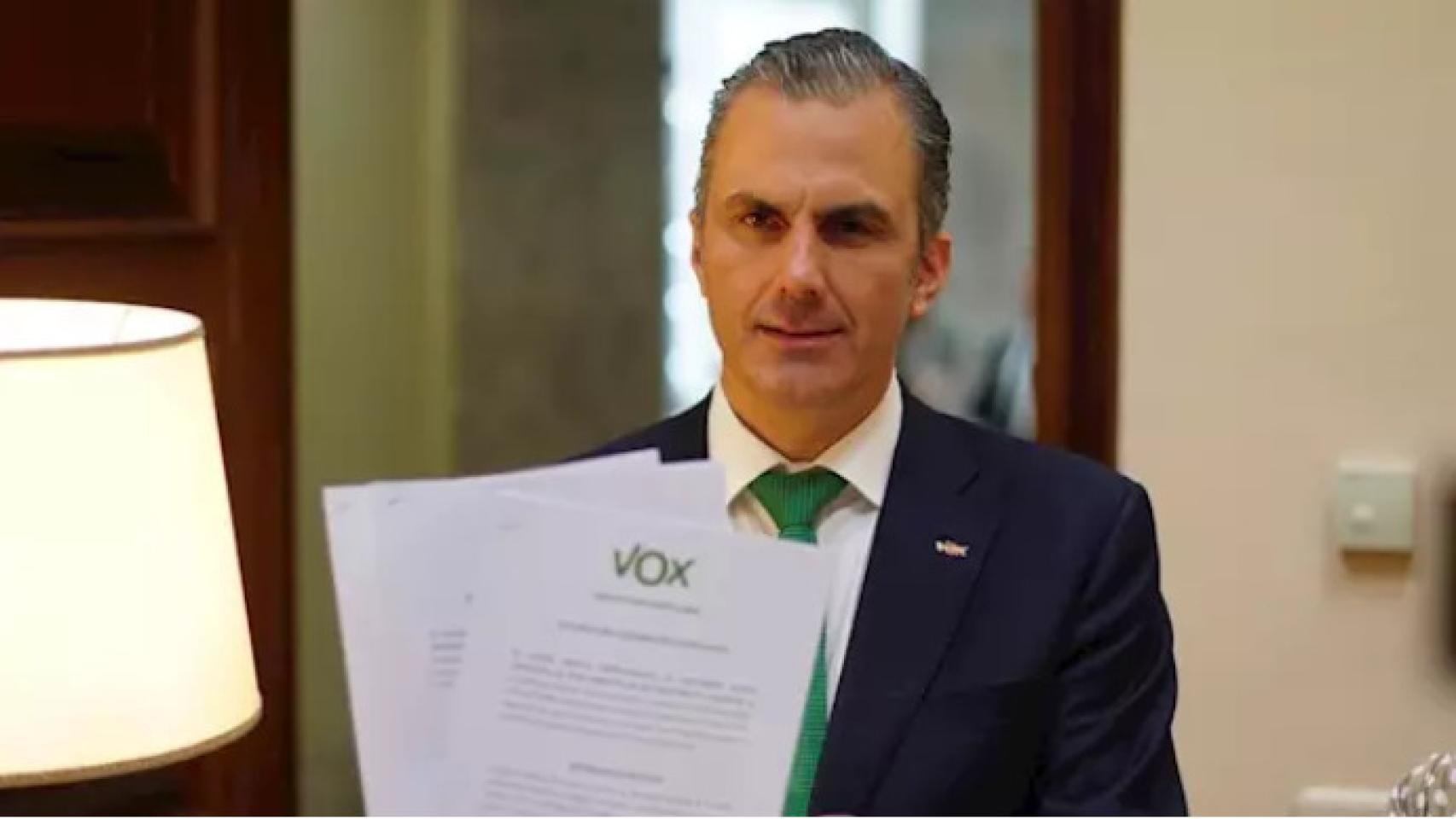 Javier Ortega Smith, secretario general de Vox.