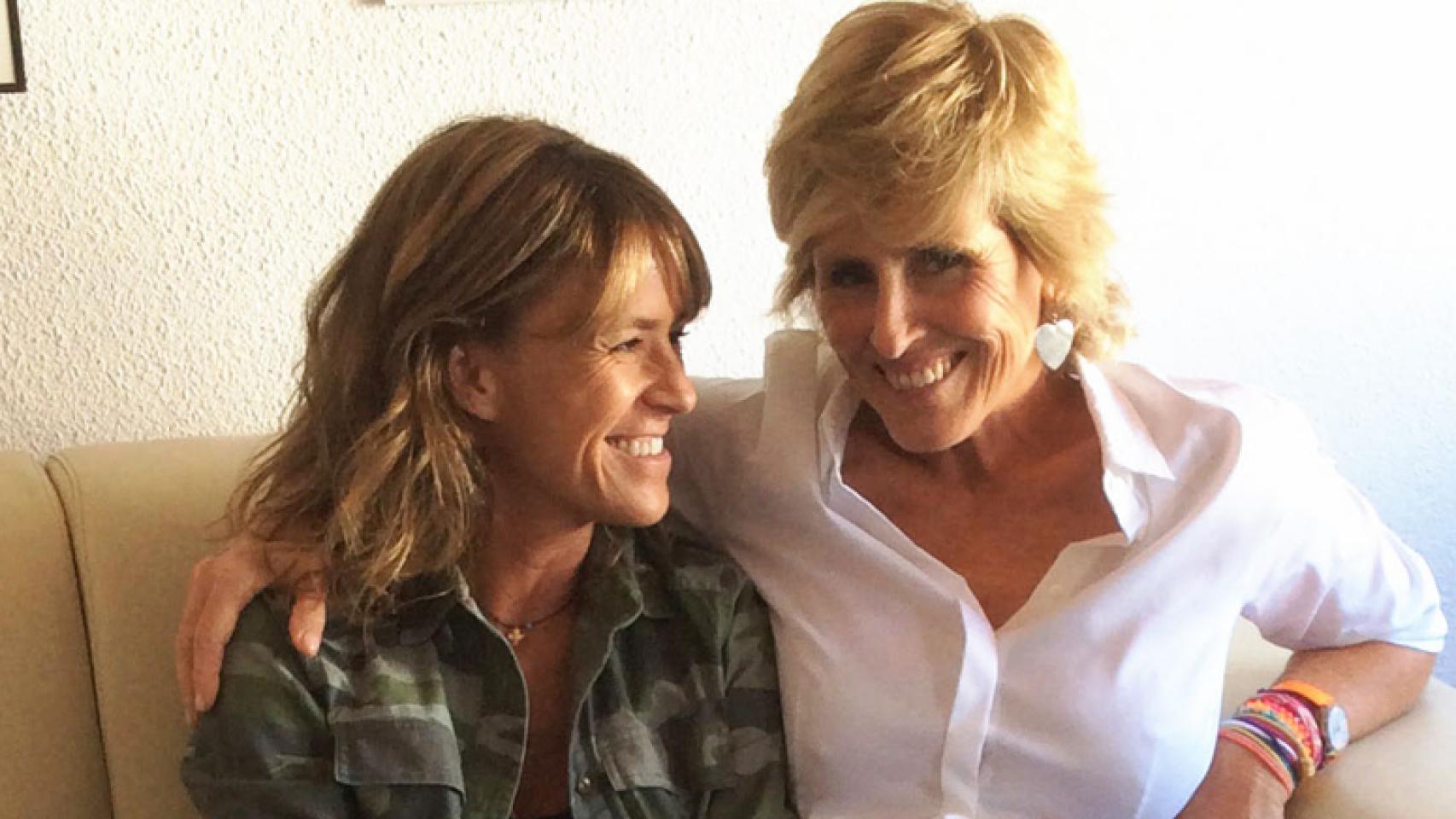 Mayte Méndez de Vigo y Mercedes Milá