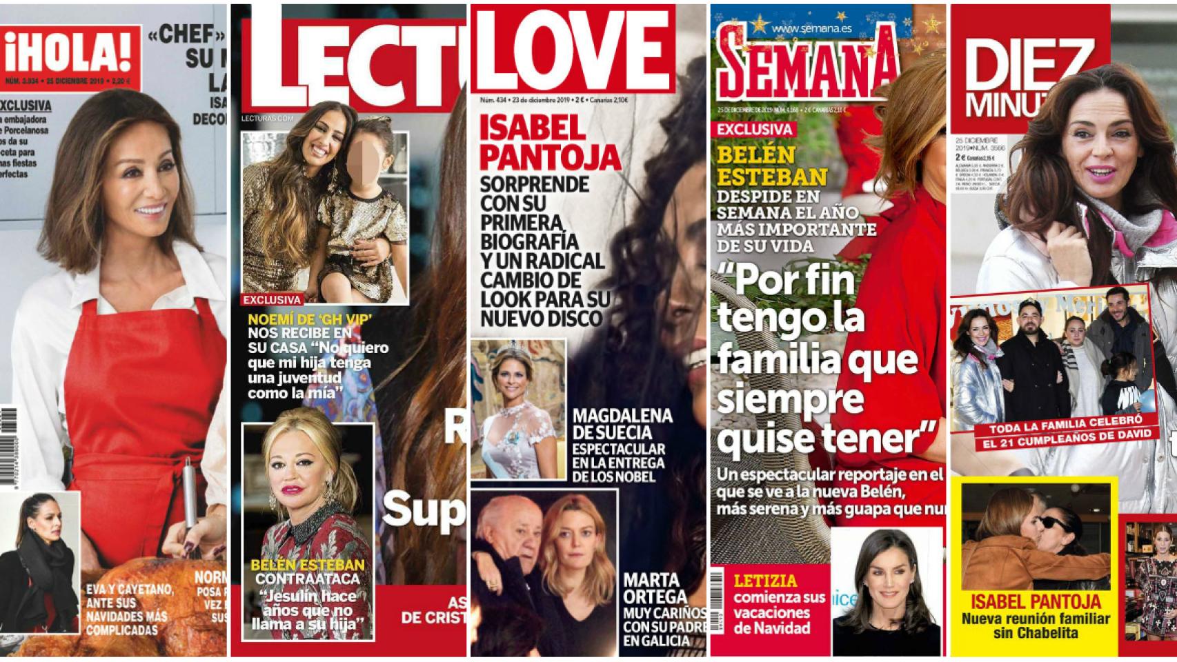 Estas son las revistas de este miércoles.