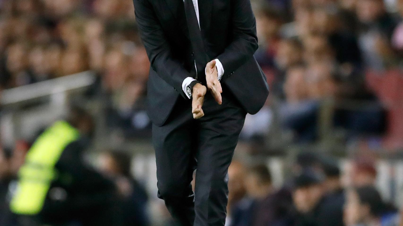 Valverde, en el partido