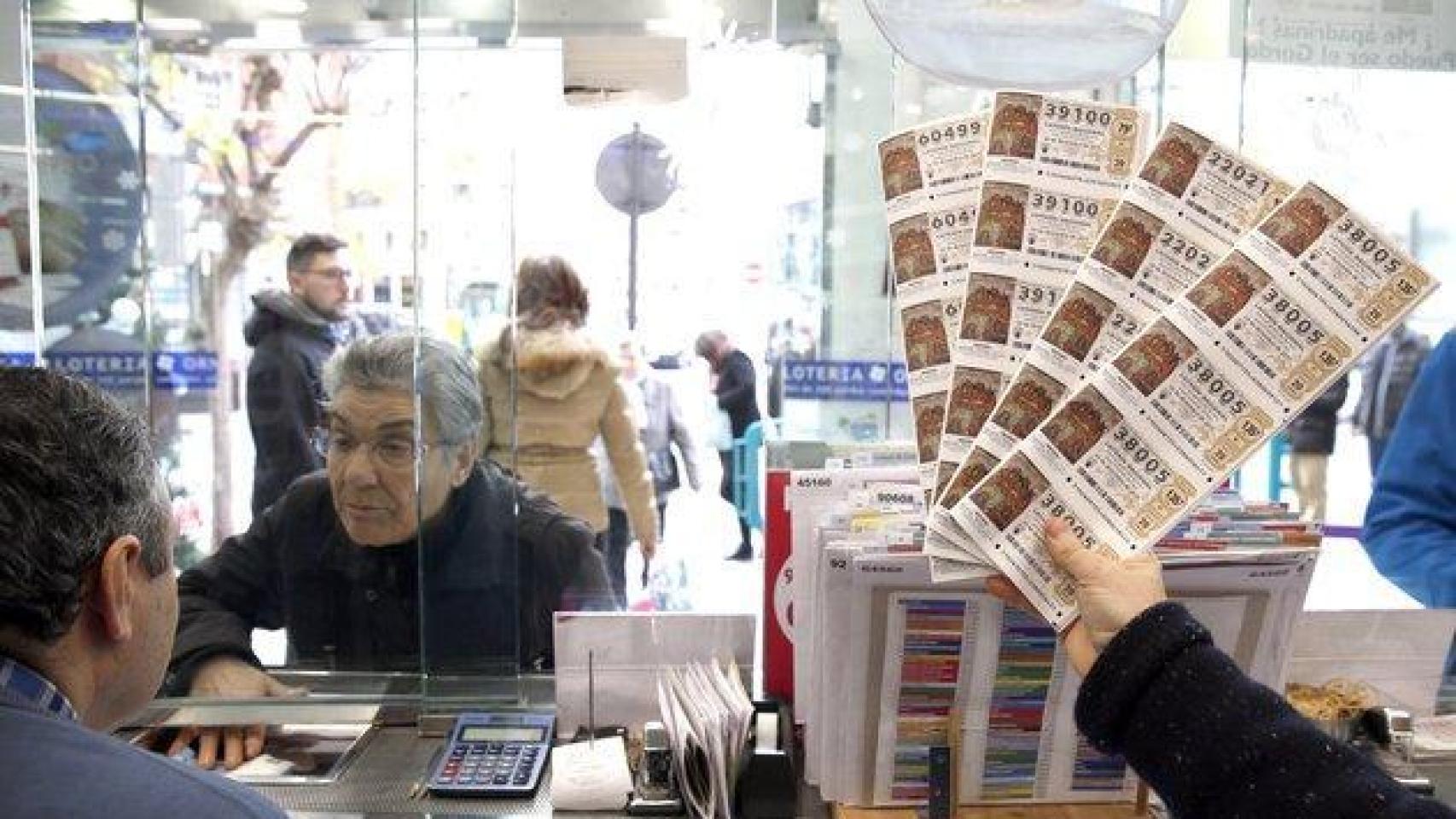 Una administración de Lotería.