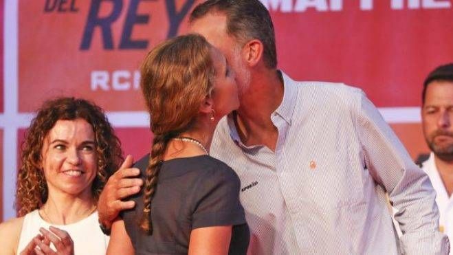 El Rey y su hermana Elena en una foto de archivo