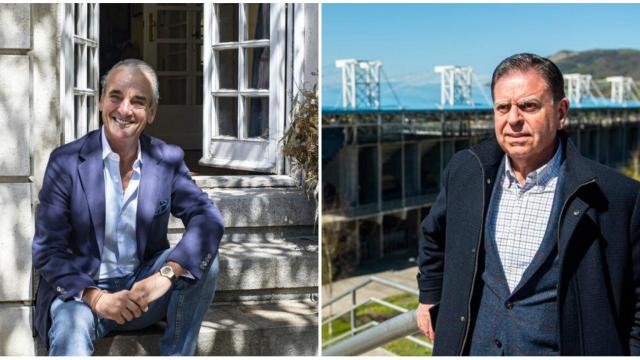 Mario Conde, en entrevista con EL ESPAÑOL, y el regidor de ovetense.