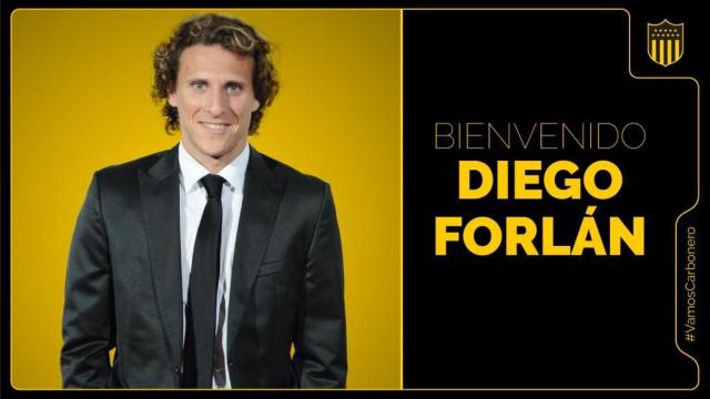 Diego Forlán, nuevo entrenador de Peñarol