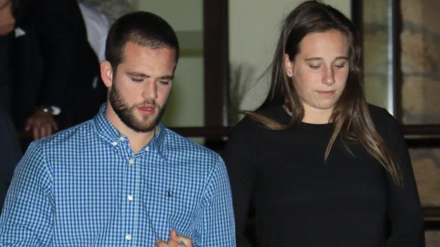 David y Olivia Fresneda, hijos de Blanca Fernández Ochoa.