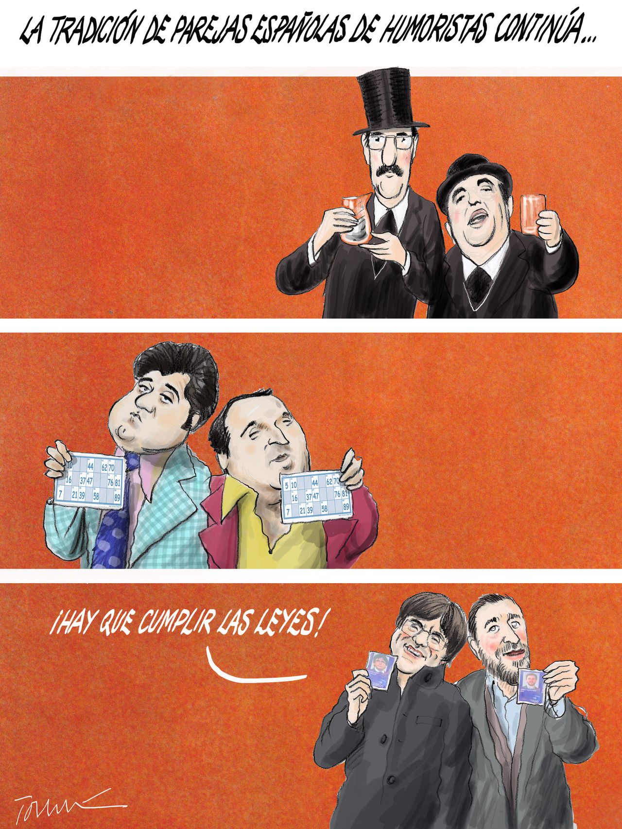 Parejas de humoristas