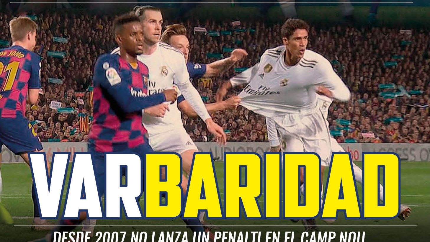 La portada de El Bernabéu (20/12/2019)