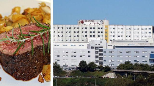 Así serán los menús especiales de Navidad en el Hospital de A Coruña