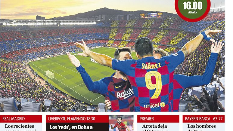 Portada Mundo Deportivo (21/12/2019)
