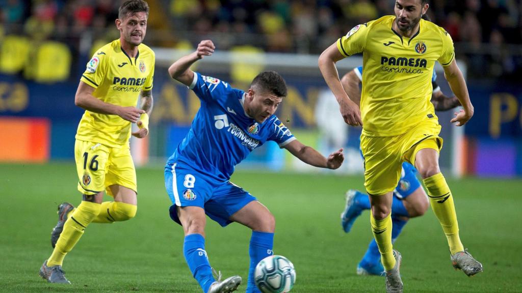 Portillo, en un momento del Villarreal - Getafe