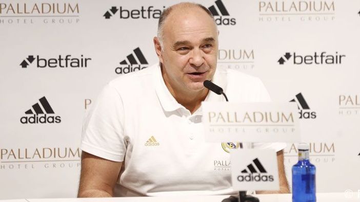 Pablo Laso, en rueda de prensa