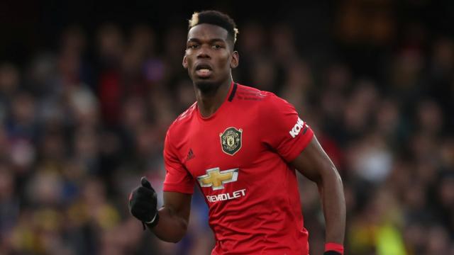 Paul Pogba, en un partido del Manchester United