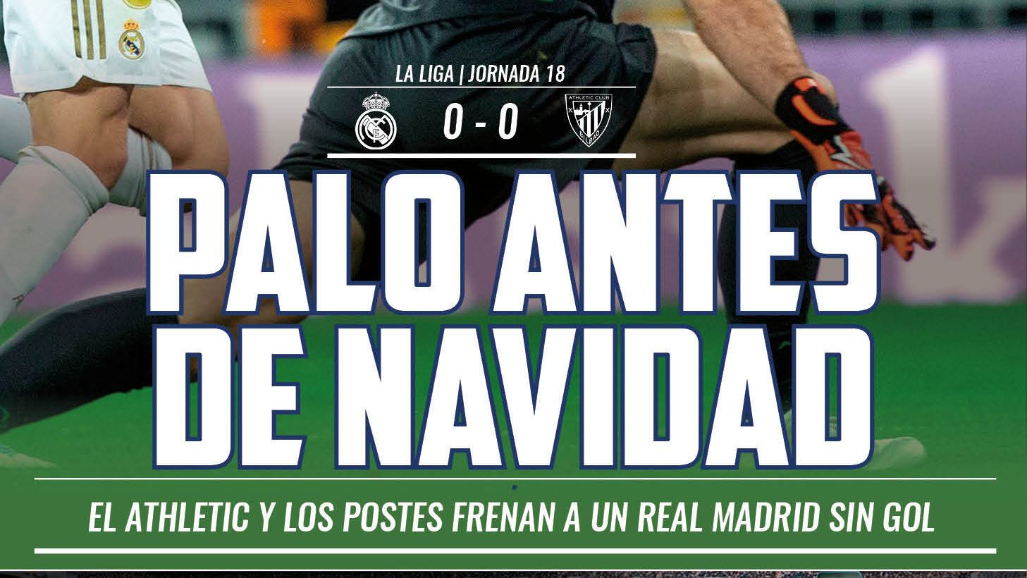 La portada de El Bernabéu (23/12/2019)