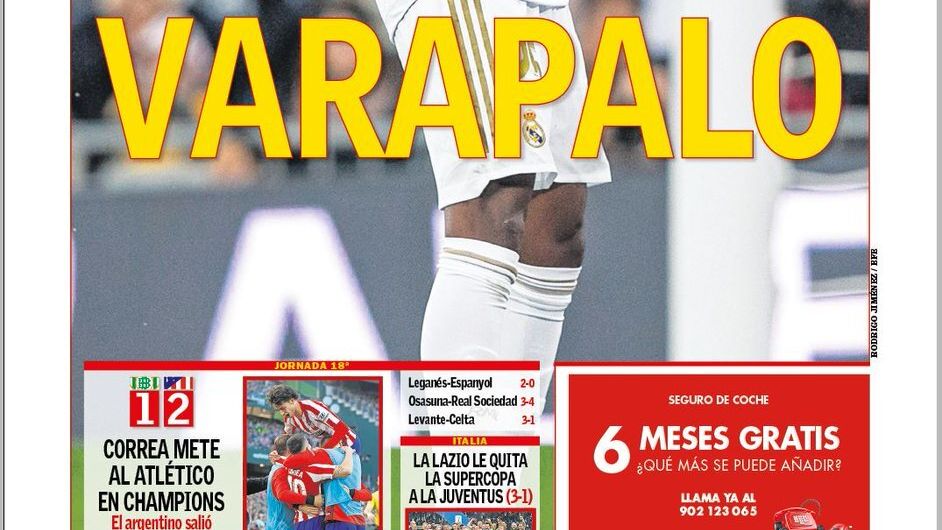 Portada AS (23/12/2019)