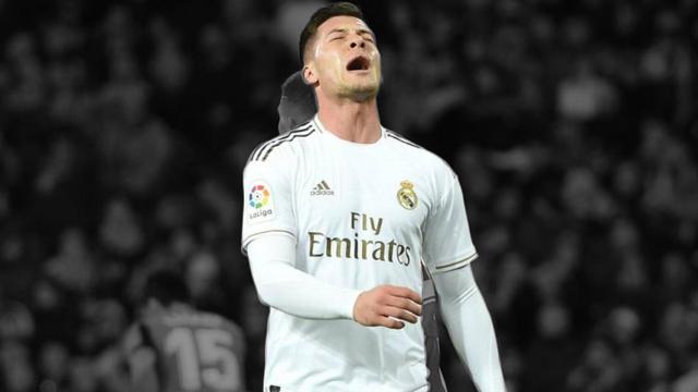 Luka Jovic, ante el Athletic