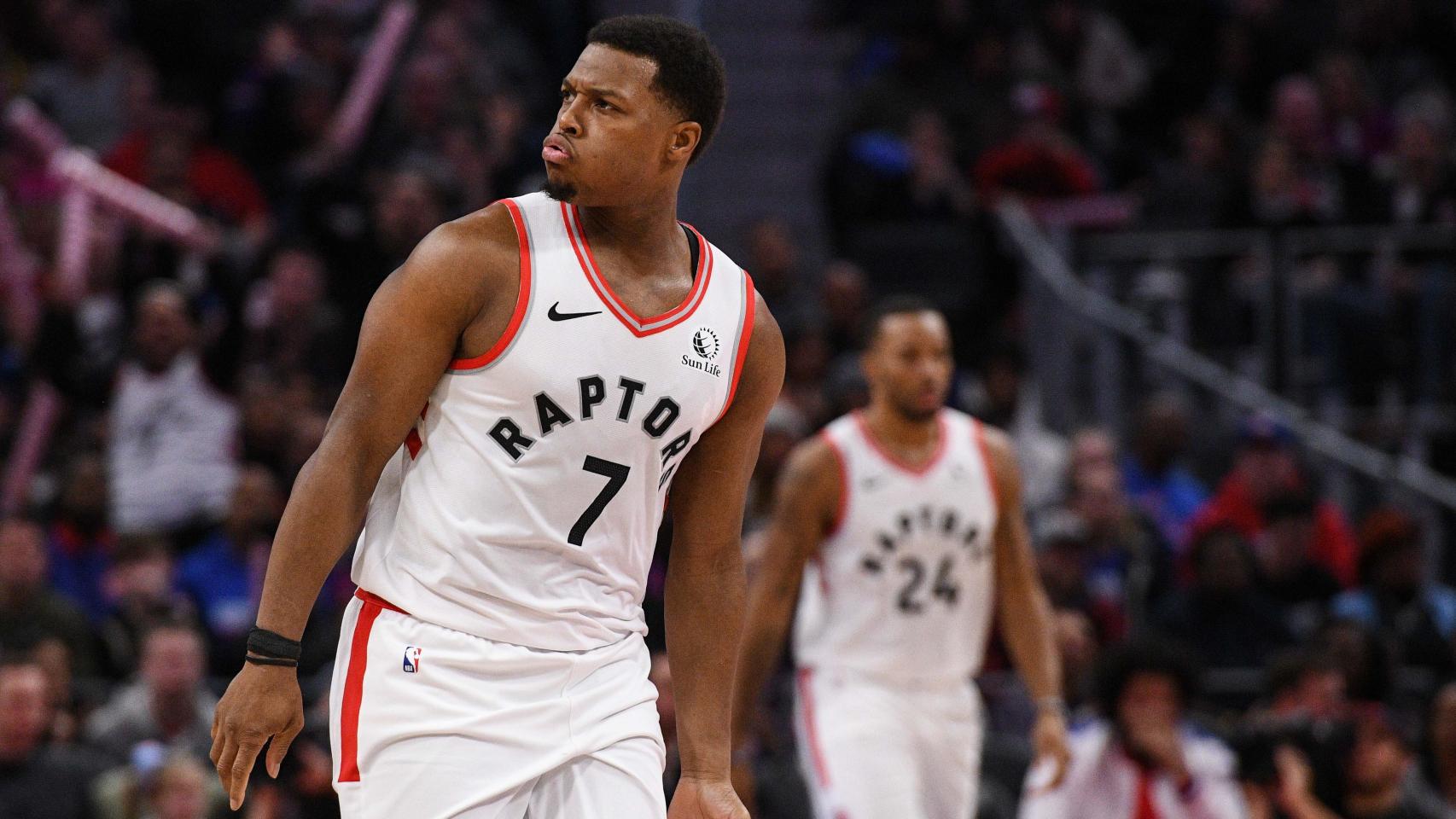 Kyle Lowry, con los Toronto Raptors
