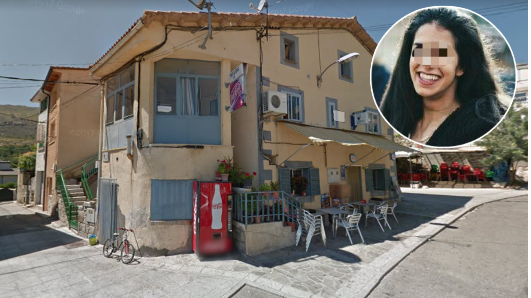 Bar La Alegría en el que ha tocado el quinto premio de la lotería.