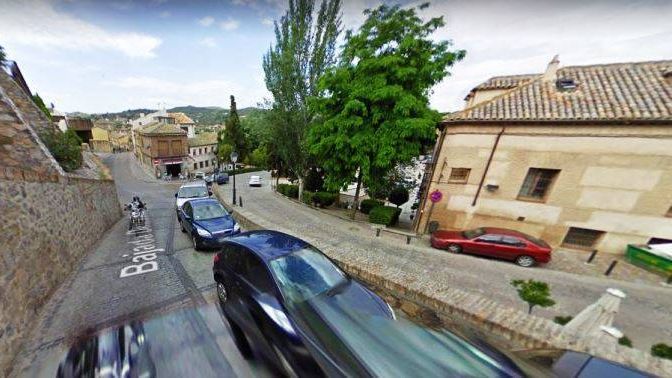 Bajada de Descalzos en Toledo, una de las entradas y salidas del Casco Histórico