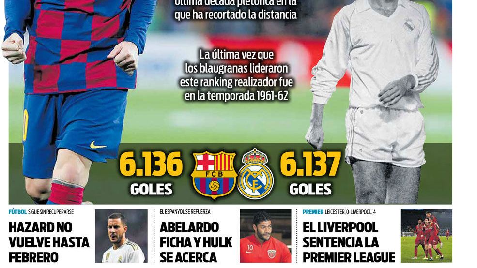 Portada SPORT (27/12/2019)