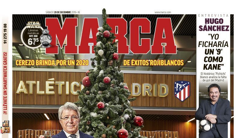 Portada MARCA (28/12/2019)