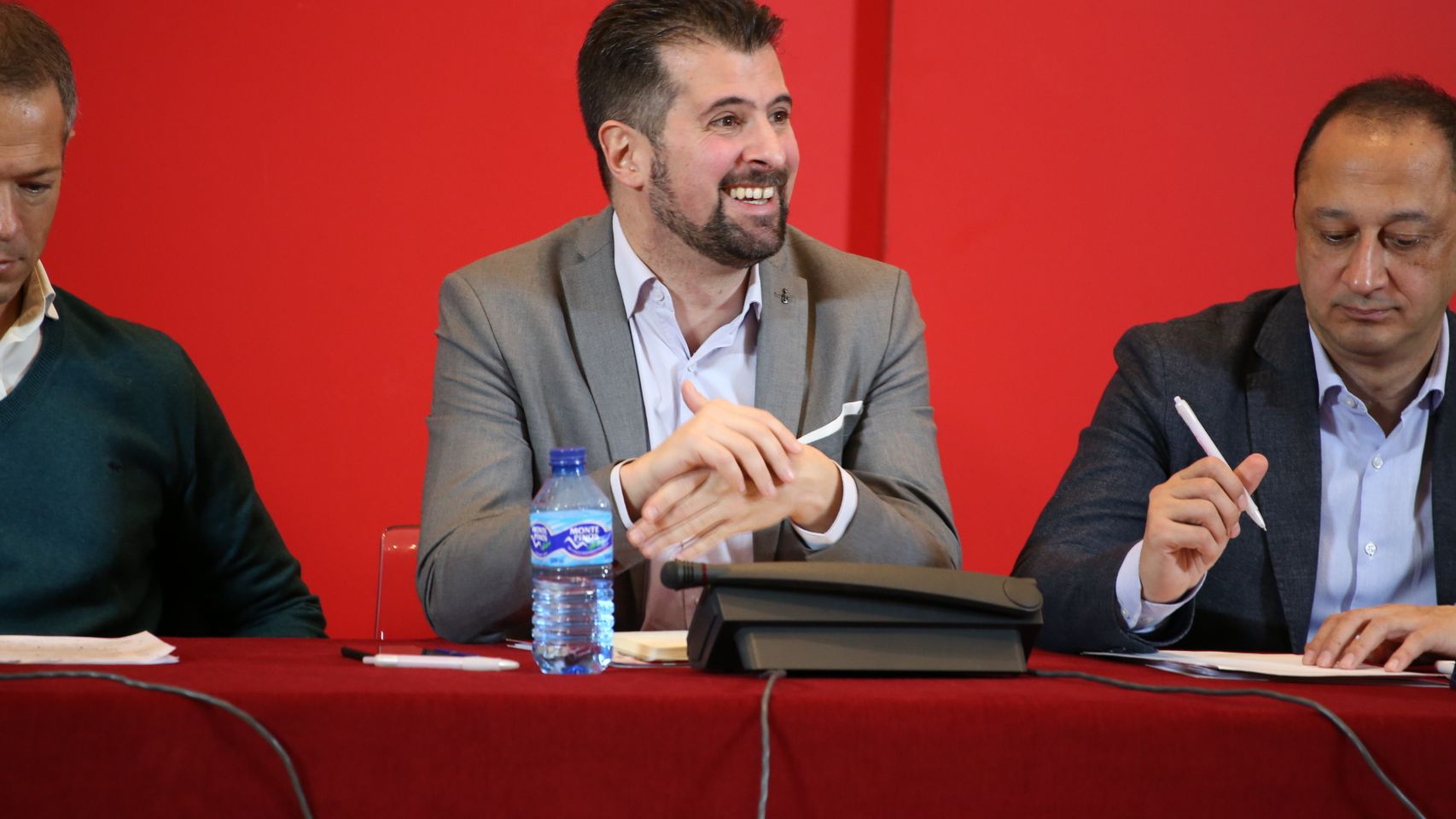 Luis Tudanca, secretario general del PSOE de Castilla y León.
