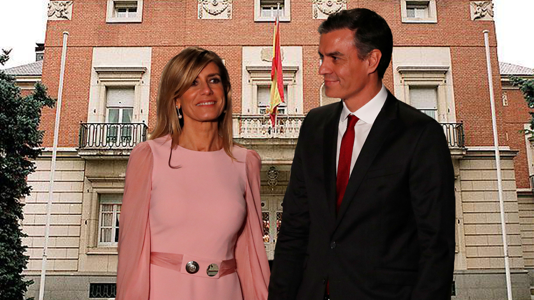 El palacio de La Moncloa, donde viven Pedro Sánchez y Begoña Gómez, es un edificio viejo con numerosas imperfecciones.