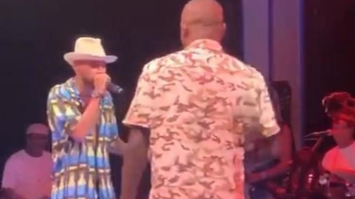 El baile de Neymar junto a Thiaguinho