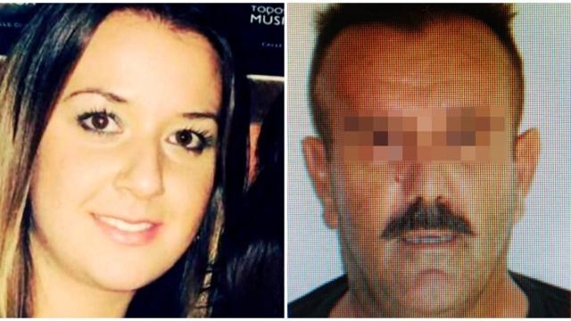 Maje y su amante, A.V., condenado por abusos sexuales a una menor.