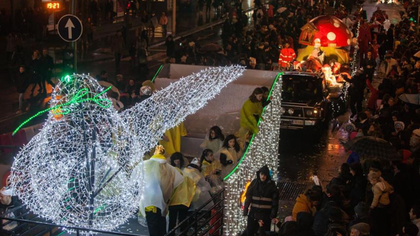 Imagen de archivo de una Cabalgata de Reyes de A Coruña