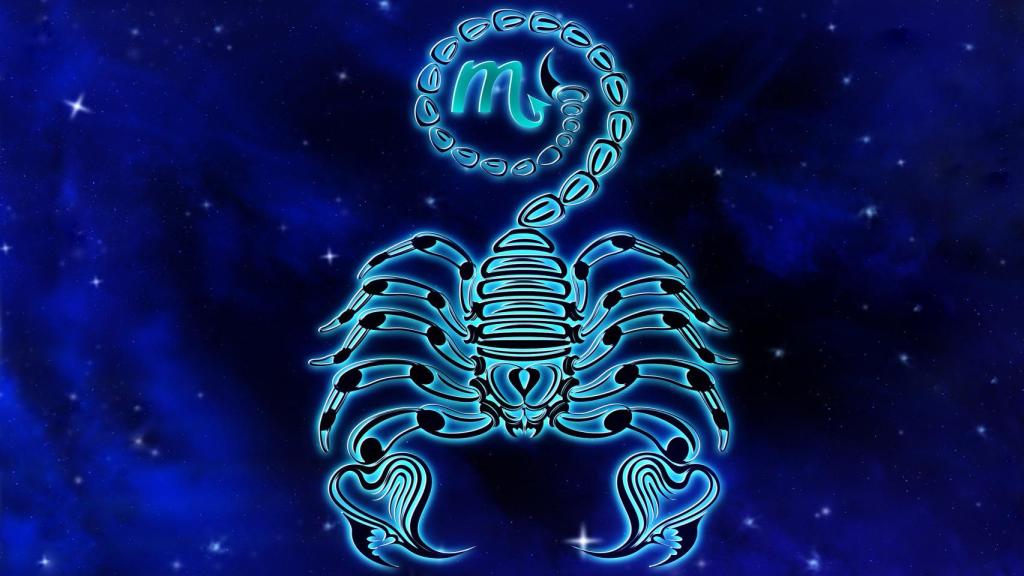 Signo del zodiaco Escorpio.