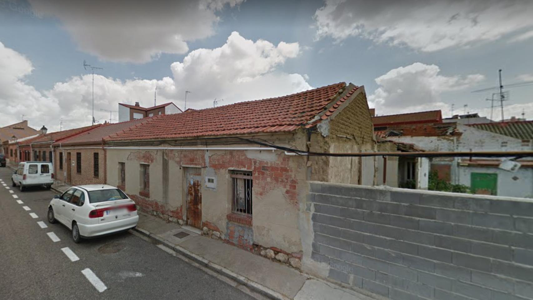 La calle Tenerife (Palencia), donde ocurrió el suceso.
