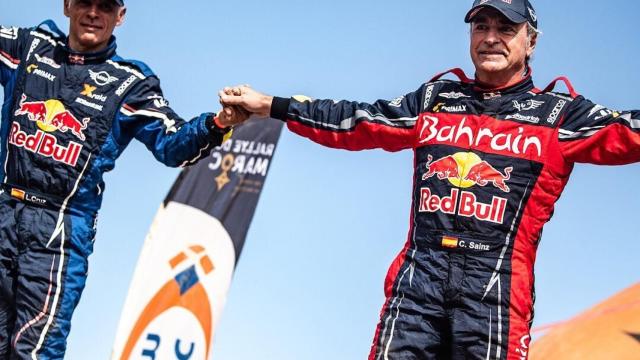 Carlos Sainz y Lucas Cruz