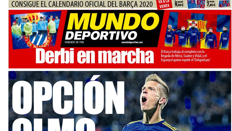 Portada Mundo Deportivo (03/01/2020)