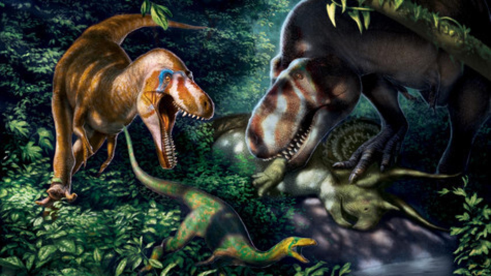 Los crías juveniles del Tyrannosaurus rex tenían pies ligeros y dientes como cuchillos.