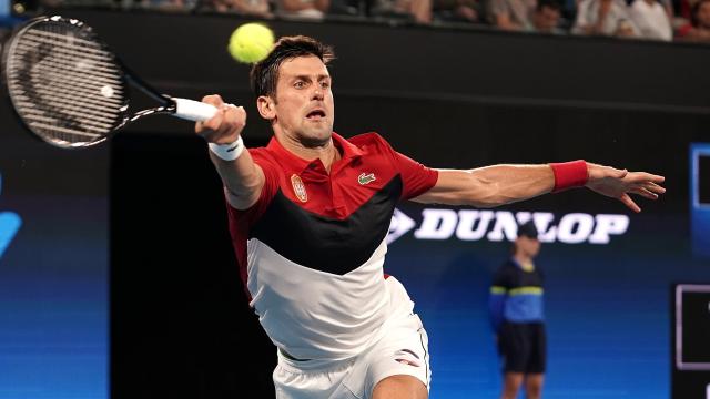 Djokovic en la ATP Cup