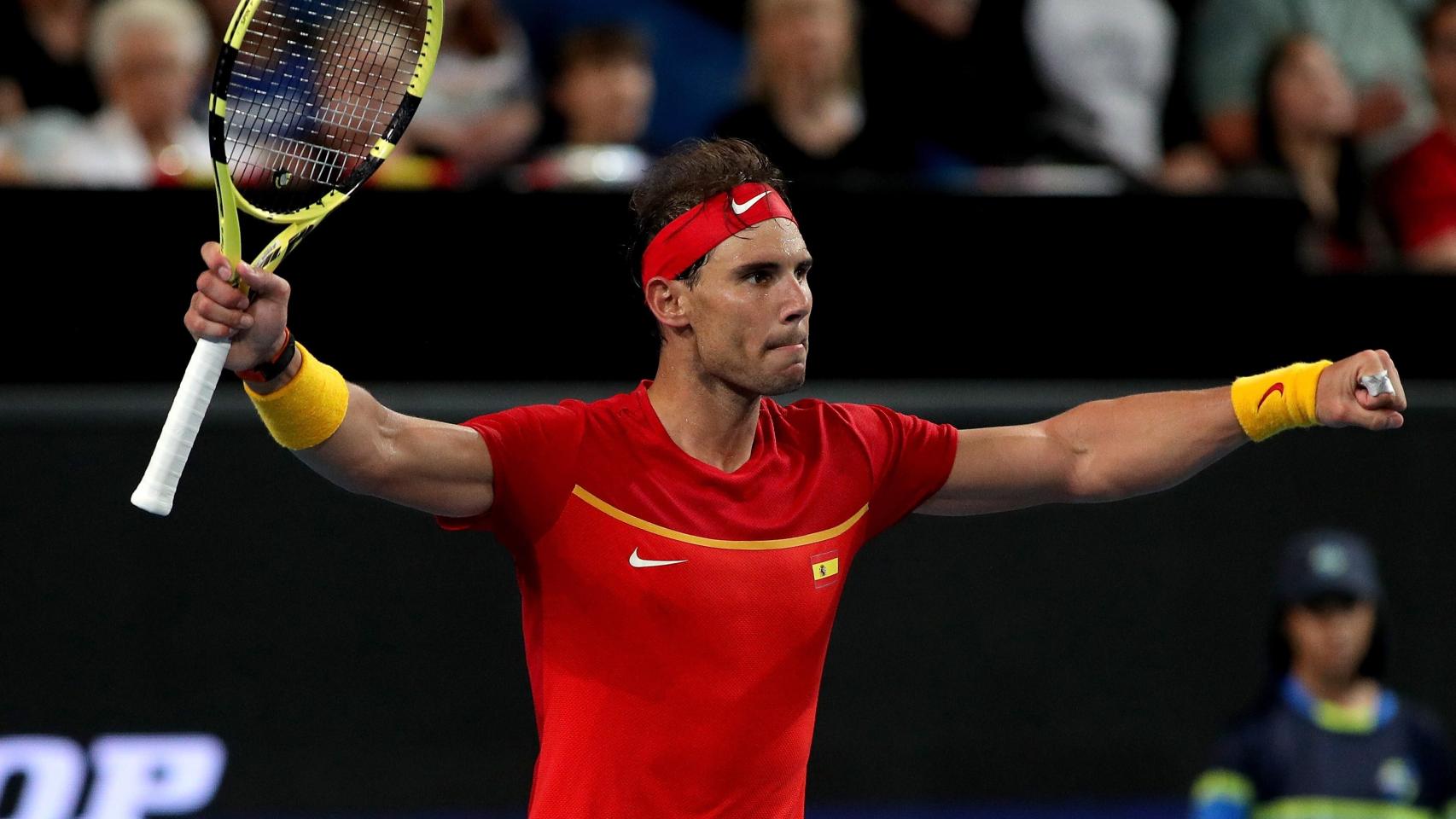 Rafa Nadal en la ATP Cup