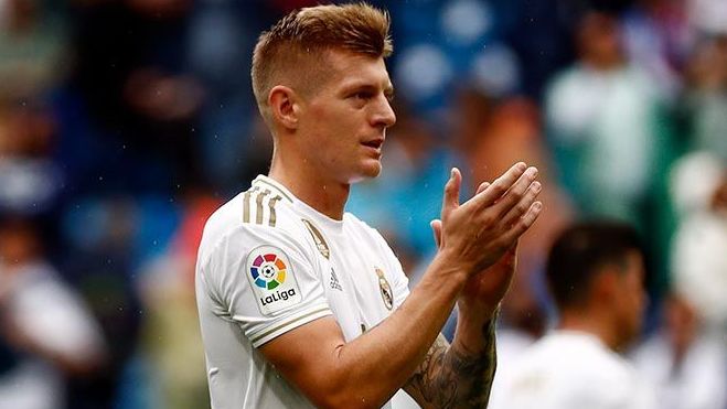 Toni Kroos, en un partido del Real Madrid