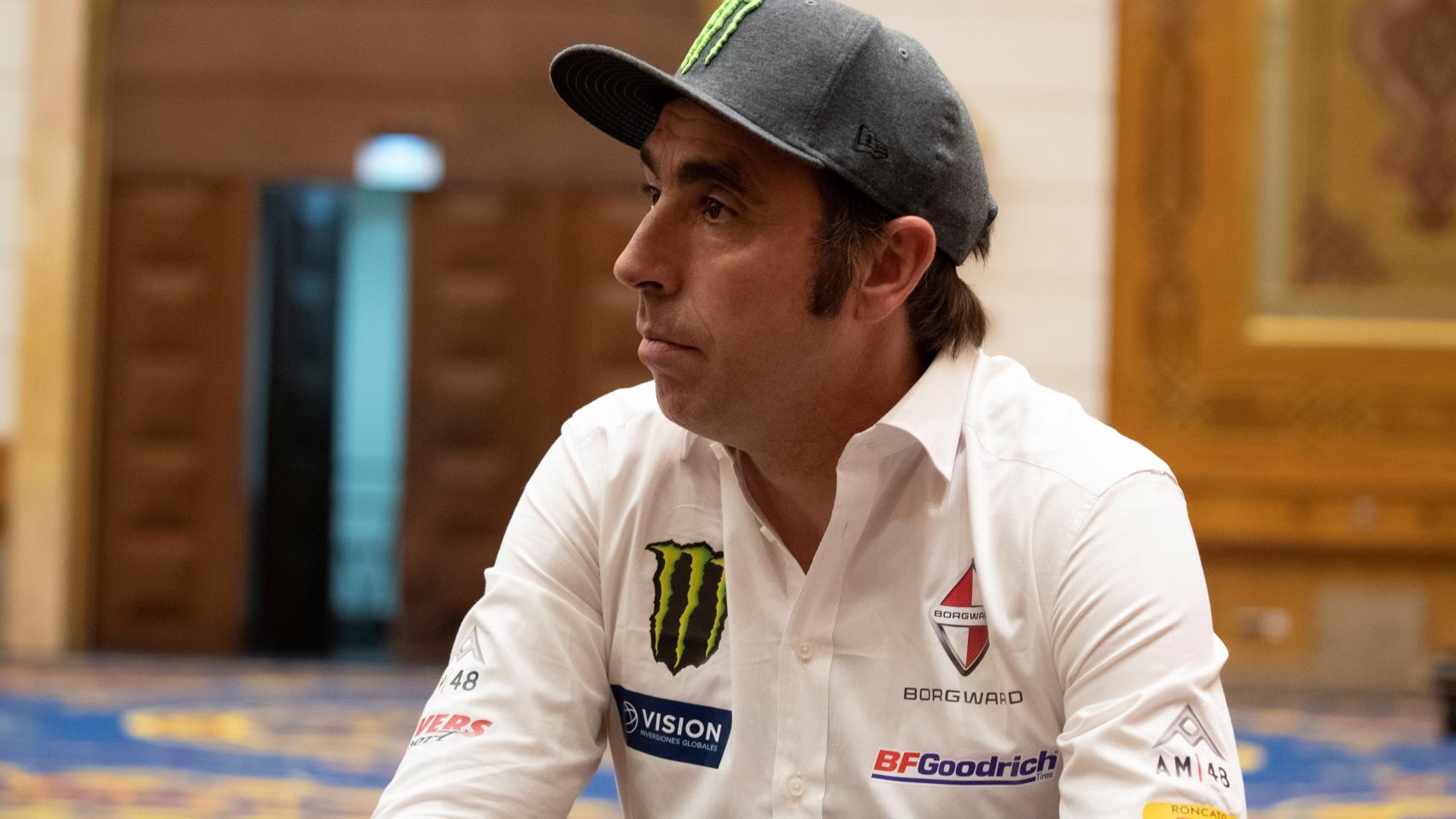 Nani Roma, en el Rally Dakar