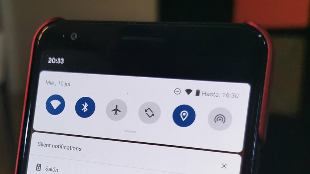 Iconos de notificación de Android