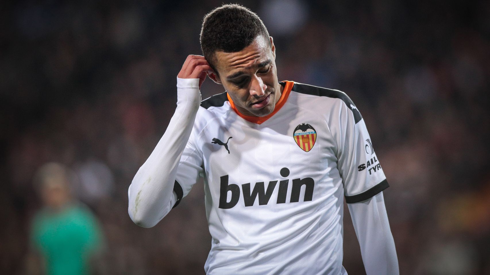 Rodrigo Moreno, con el Valencia
