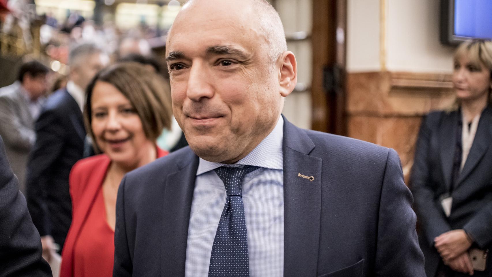 Simancas, secretario general del grupo socialista, sufrió el 'tamayazo' y ahora se propone evitarlo.