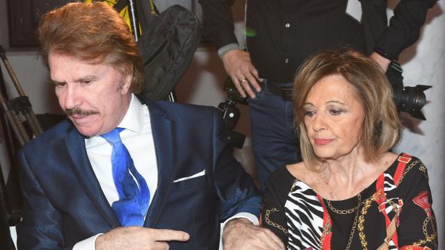 María Teresa Campos junto a Edmundo Arrocet en una imagen de archivo.