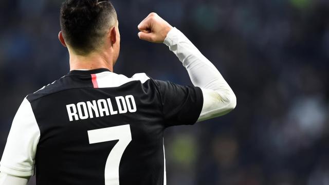 Cristiano Ronaldo, en un partido de la Juventus de Turín