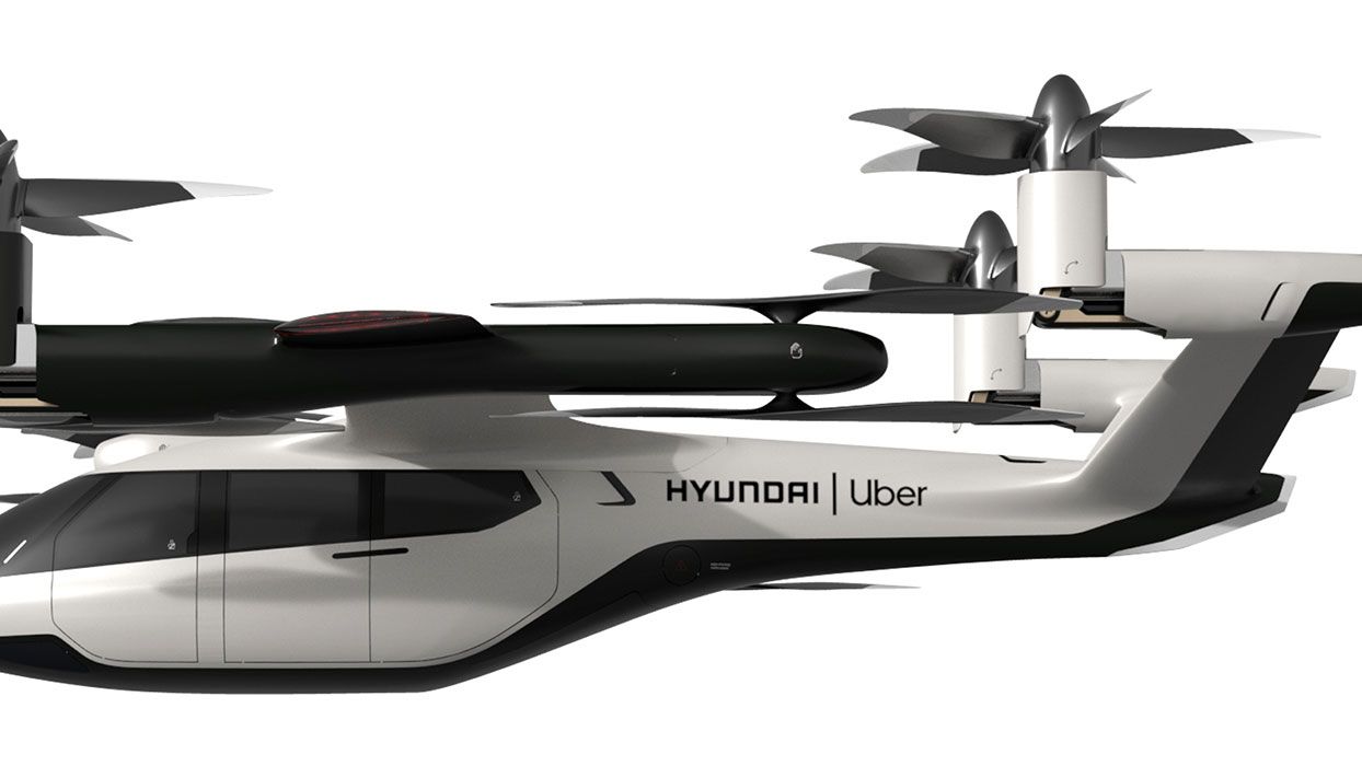 El vehículo aéreo diseñado por Hyundai, bautizado como S-A1.