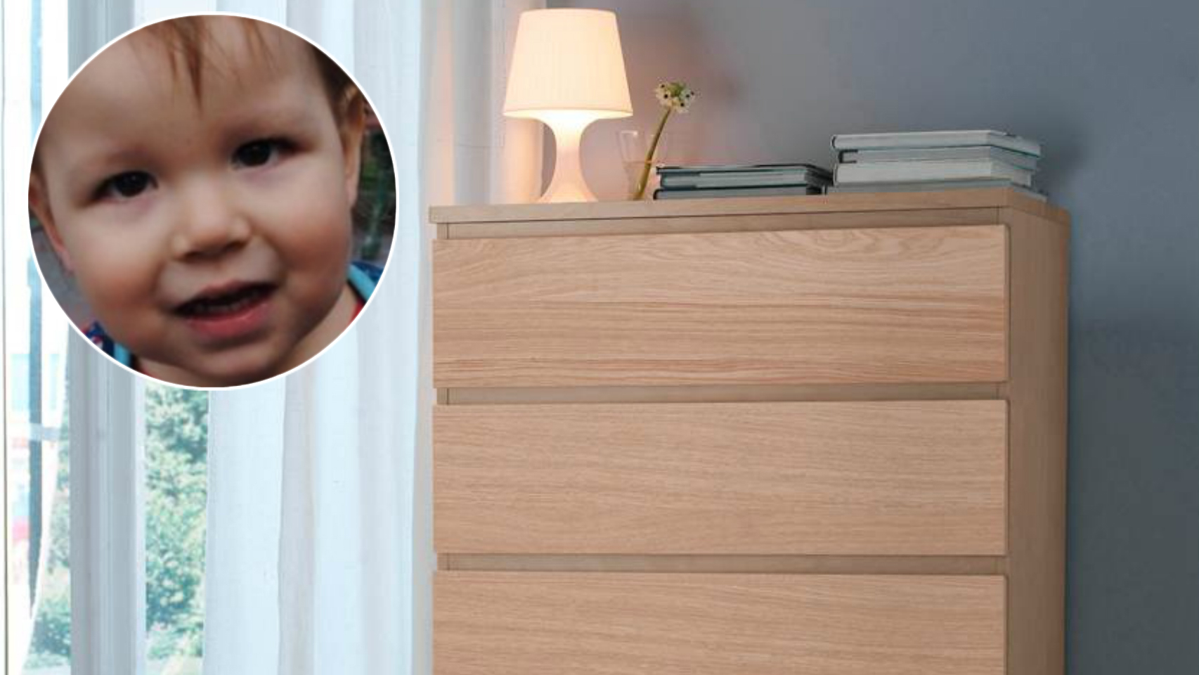 Jozef Dudek murió el 24 de mayo del 2017 cuando una cómoda de Ikea volcó sobre él.