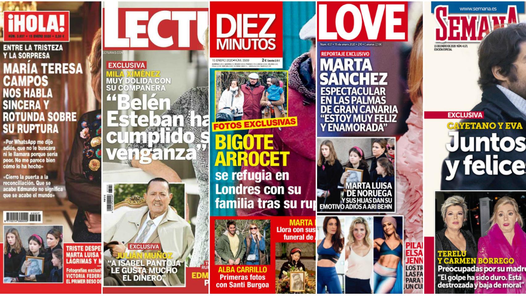 Estas son las revistas de este miércoles.