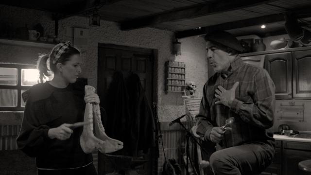 Eusebio Martín, con su hija Laura.